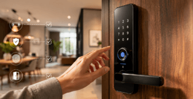 Fechadura digital vale a pena para casa ou apartamento com cuidados de bateria, segurança, biometria e instalação