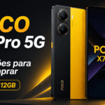 POCO X7 Pro 5G 12GB 512GB com destaque para 7 razões para comprar
