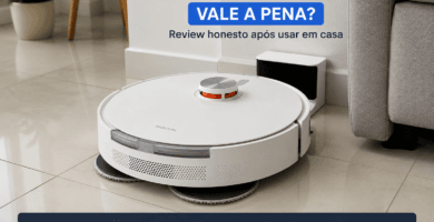 Xiaomi S20 Plus vale a pena robô aspirador branco com mop rotativo para limpeza da casa