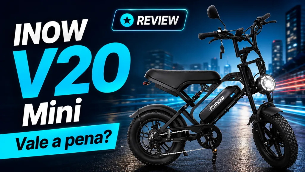 Bicicleta elétrica INOW V20 Mini vale a pena