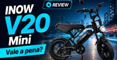 Bicicleta elétrica INOW V20 Mini vale a pena