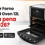 Air Fryer Forno Mondial Oven 12L Vale a Pena em 2026: review honesto, capacidade real e consumo