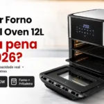 Air Fryer Forno Mondial Oven 12L Vale a Pena em 2026: review honesto, capacidade real e consumo