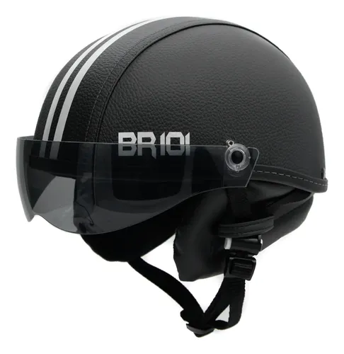 Capacete coquinho scooter e bike eletrica com viseira fume retratil oficial mercado livre
