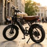 INOW V20 Mini Fat Bike Elétrica 750W Aro 16 pneus FAT compacta para cidade