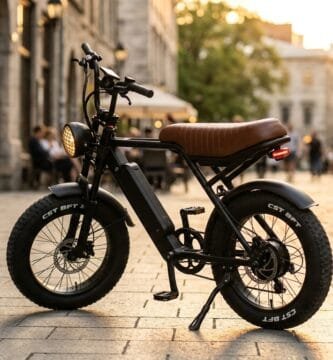INOW V20 Mini Fat Bike Elétrica 750W Aro 16 pneus FAT compacta para cidade