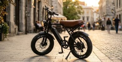 INOW V20 Mini Fat Bike Elétrica 750W Aro 16 pneus FAT compacta para cidade