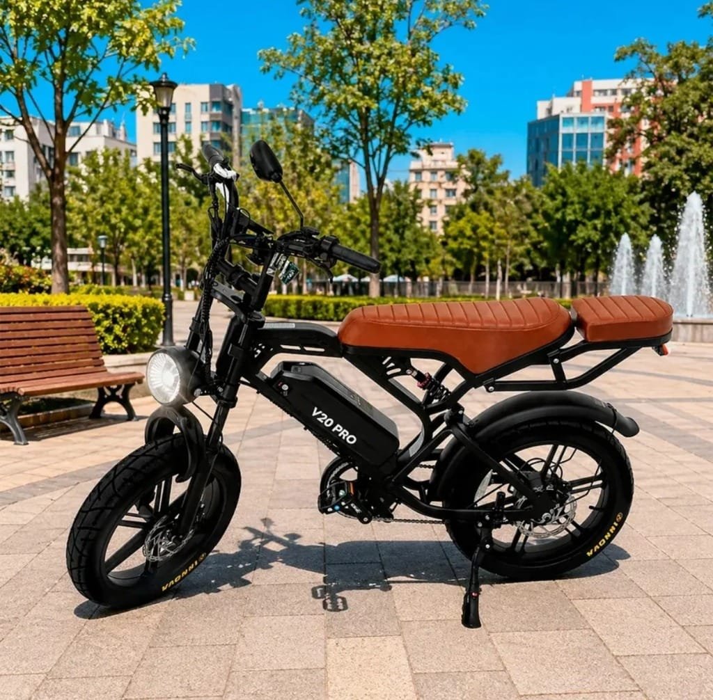 Bicicleta Elétrica INOW V20 Pro 1000W Scrambler