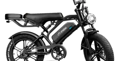 Bicicleta eletrica INOW V20 Pro 1000W 48V 15.6Ah preta no Mercado Livre