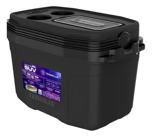 Caixa Termica Suv Cooler Com Alça 20 Litros Praia Pesca Camping C...