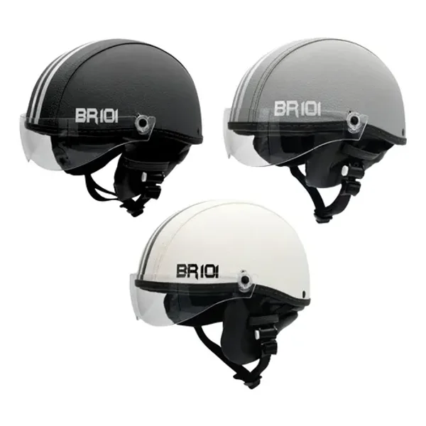como pilotar bike eletrica - Capacete Coquinho Scooter Elétrica E-bike Patinete Skate Br Preto Br101 Couro 59/60