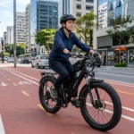 como pilotar bike eletrica com seguranca no transito urbano fat bike 1000w