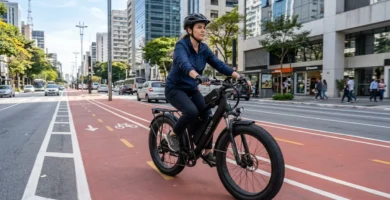 como pilotar bike eletrica com seguranca no transito urbano fat bike 1000w