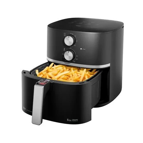 Fritadeira Elétrica Air Fryer WAP Grand Family 5,2L WAFG2S com cesto GrayStone