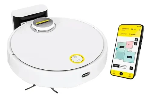 Kärcher RCV 3 robô aspirador com mapeamento inteligente para casas com pets