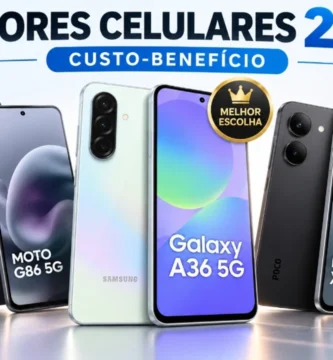 Melhores celulares custo-benefício 2026: comparativo entre Galaxy A36, Moto G86 e Poco X8 Pro