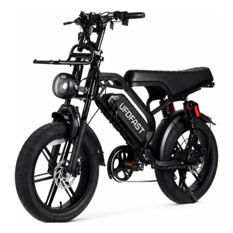 Comparativo UFO Fast VL20 vs Urbikes V9 Max com bagageiro dianteiro
