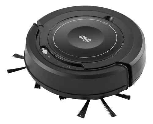 Robô aspirador de pó WAP Robot W100 3 em 1 preto com sensores antiqueda e mop